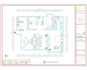 高速集团143㎡新中式风格作品-户型图