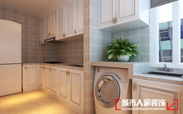 雅居乐铂琅峯90㎡现代简约风格作品-厨房