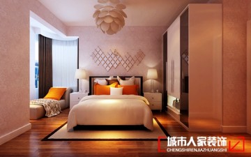 雅居乐铂琅峯90㎡现代简约风格作品-卧室