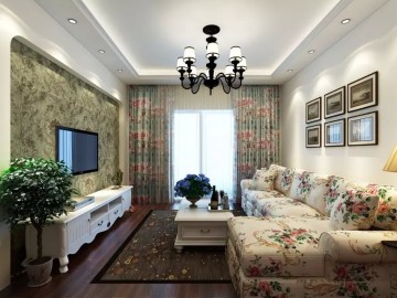 保利花园 6万 半包 70m²
