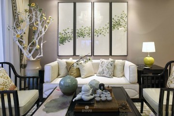 中建开元公馆 8万 半包 83m² 中式
